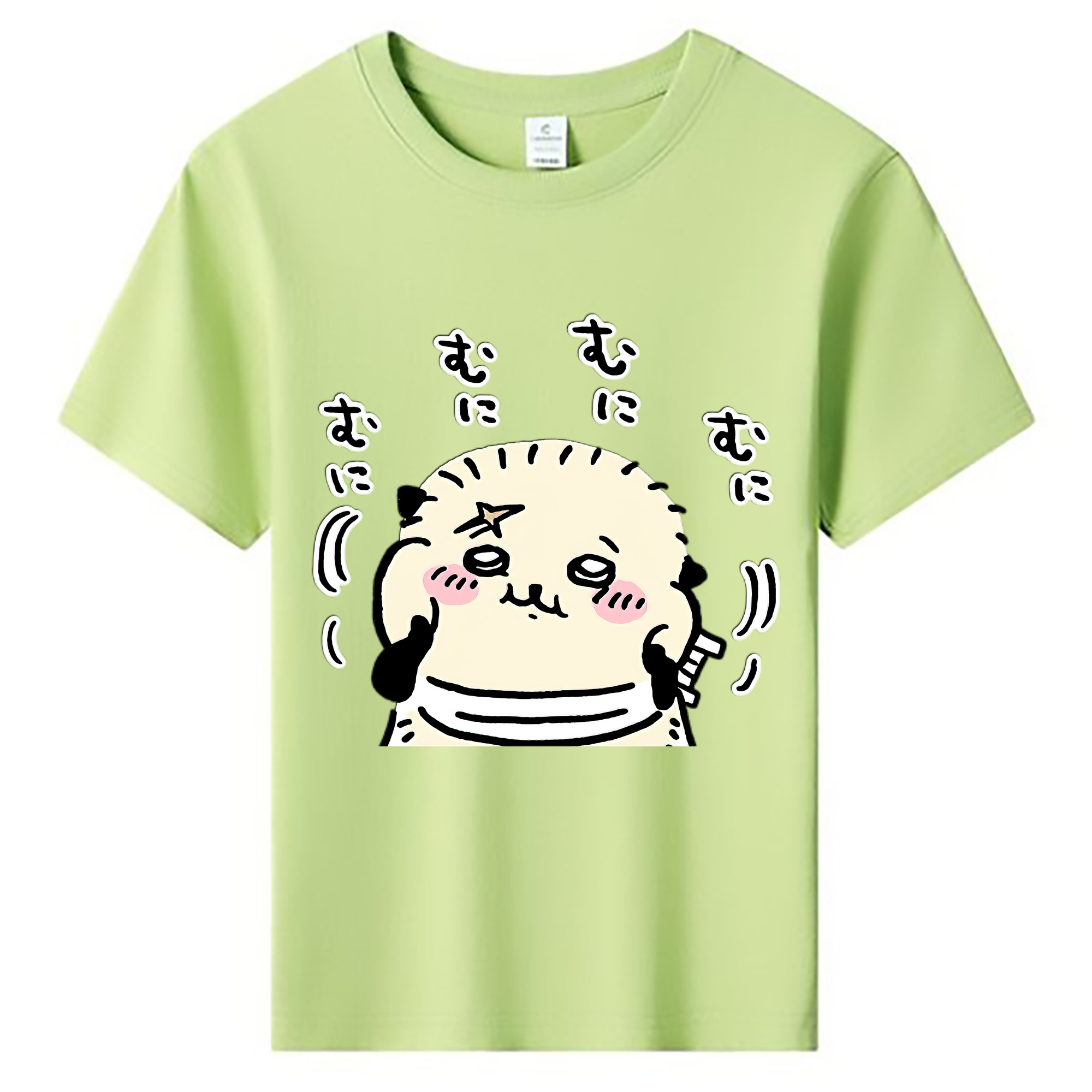 （画像用） ちいかわ ラッコ Chii-kawa Sea otter 綿100％キッズTシャツ（フロントプリント）